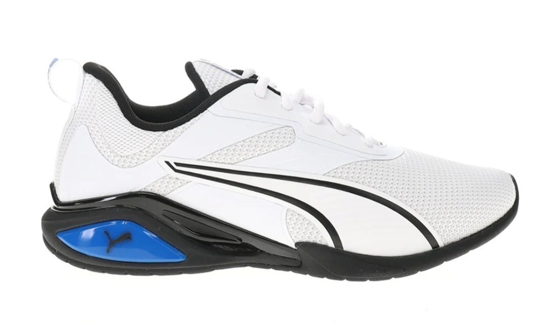 Puma Men’s Neutron Sneakers White/Team Royal Blue (310169-05)