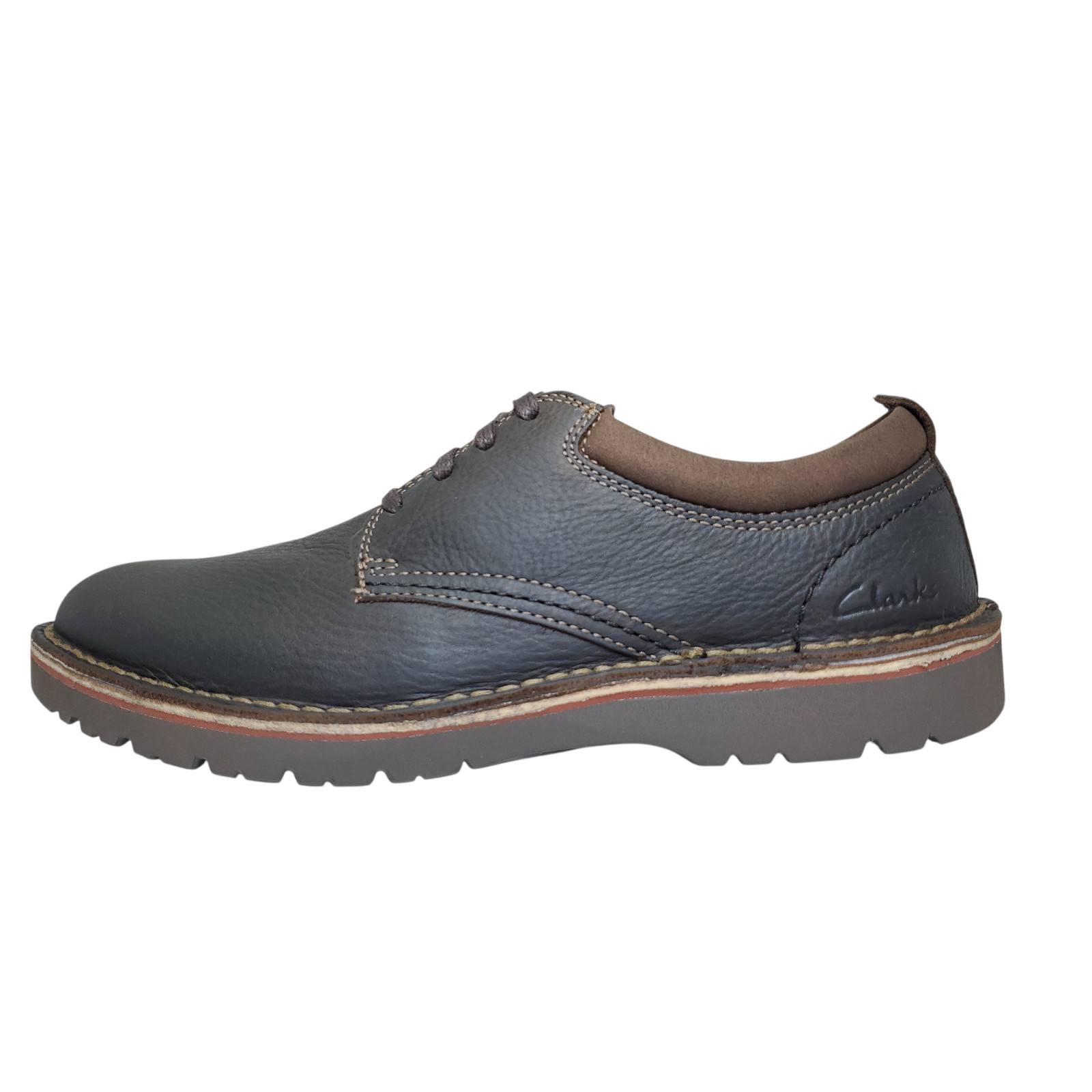 Clarks Men's Eastridge Low Oxfords, Dark Brown Leather