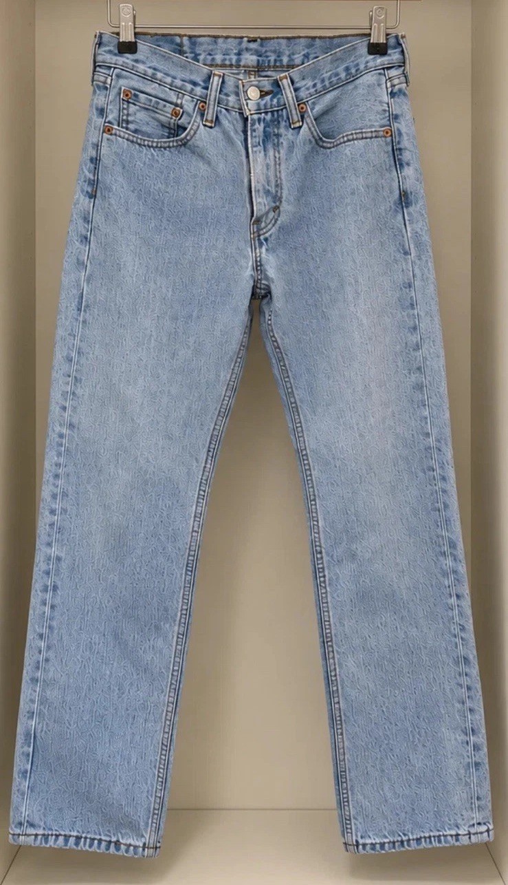 Levi’s 505 Regular Fit Straight Leg Light Wash Jeans, W29 L30