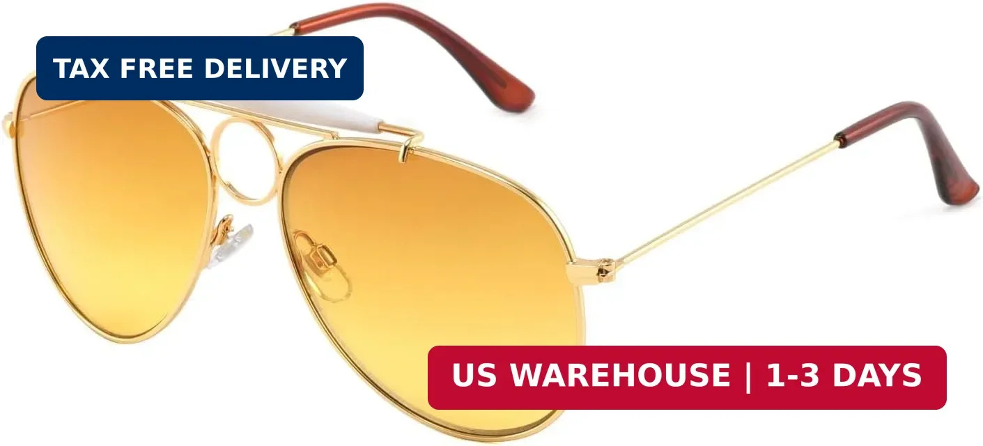 ASVP Shop Fear and Loathing Aviator Sunglasses - Hunter S. Thompson Costume Retr