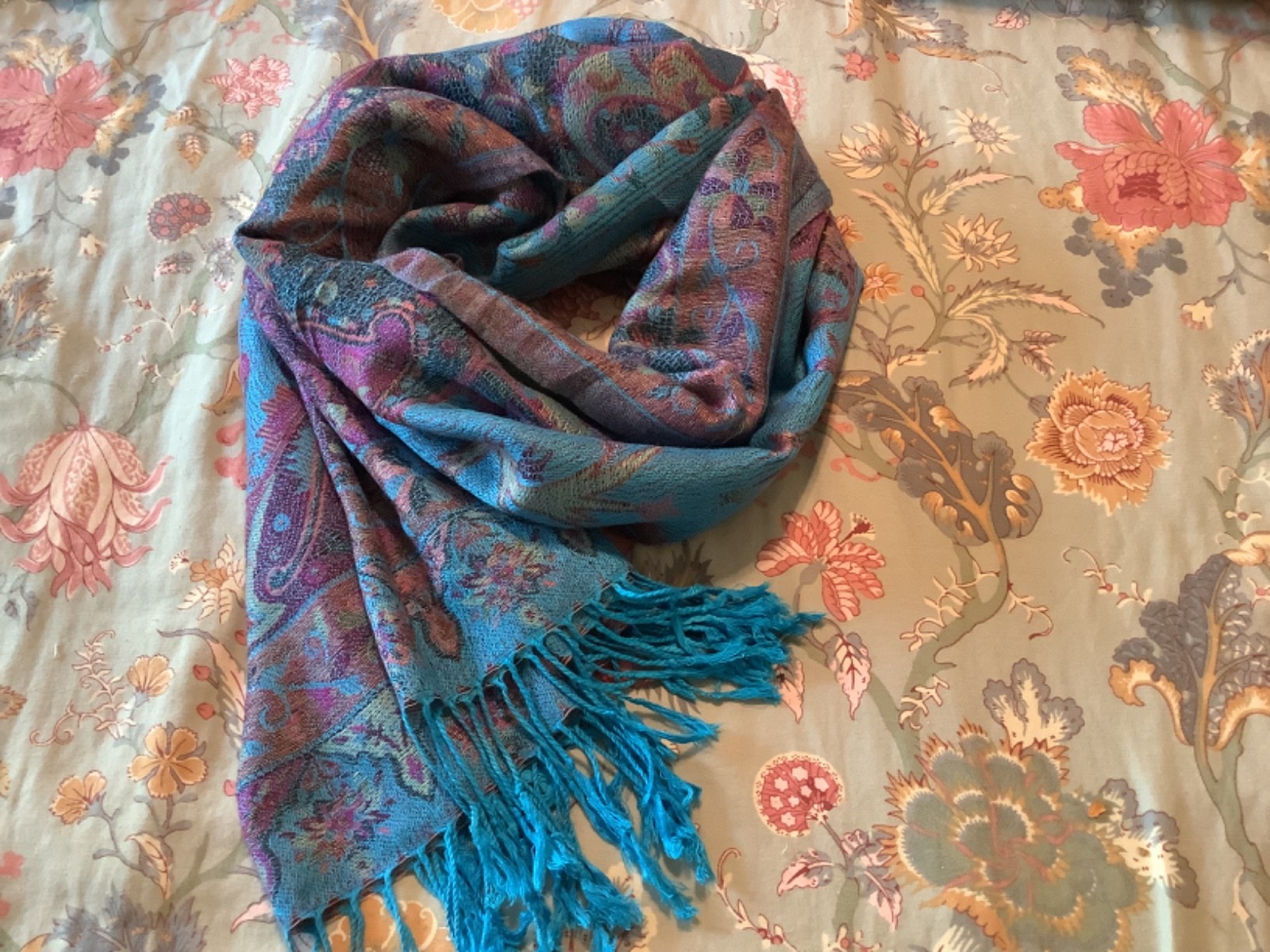 Cashmere long length scarf 72x36