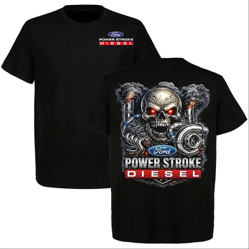 Ford Power Stroke Diesel Turbo Skull T-Shirt