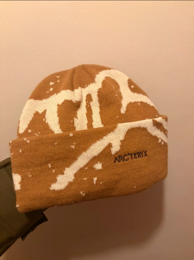 Arc’teryx Grotto Toque Beanie Brown Knit Winter Hat Unisex Outdoor NWT