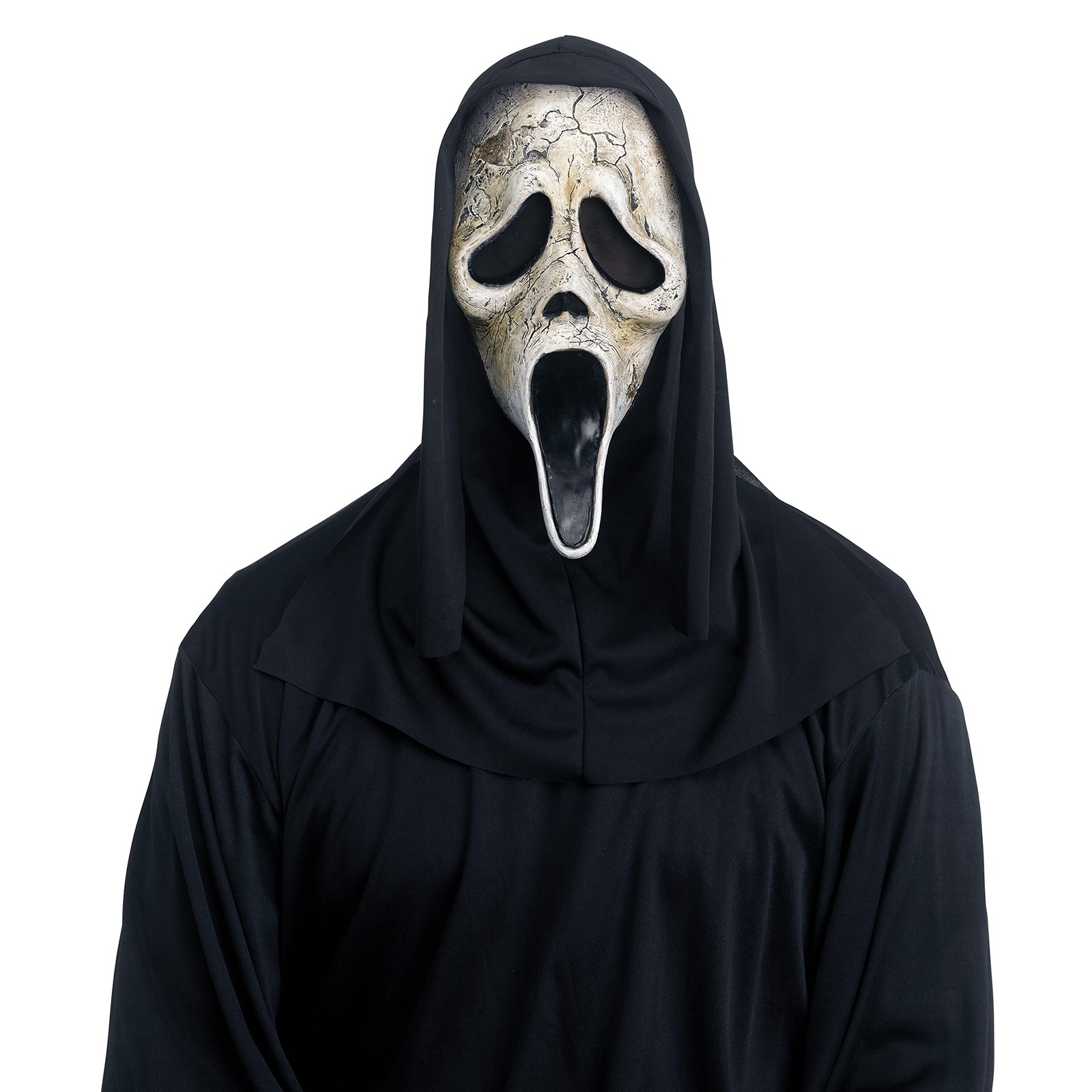 Officially Licensed Ghost Face Aged Mask Costume Accessory