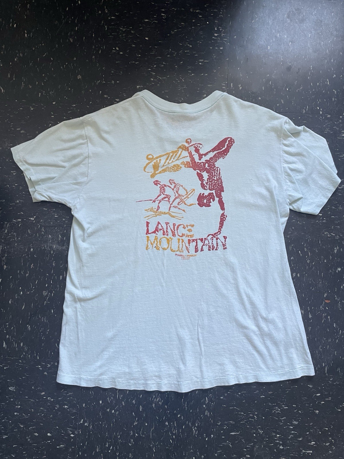 Vintage OG Powell Peralta Skateboard Lance Mountain Bones large Shirt Tony Hawk