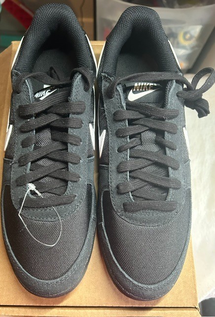 Nike Field General GS Black White Sneakers Youth 7Y IF0465-001 Low Top Shoes