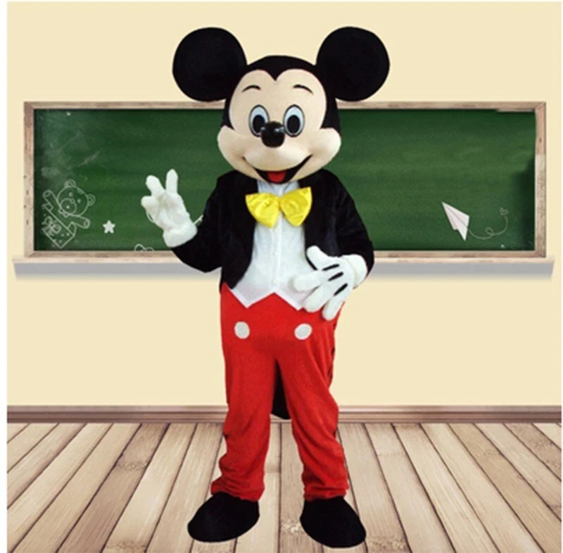2025 Hot Mickey Mouse Mascot Costume Adult Size Party Dress Set Halloween