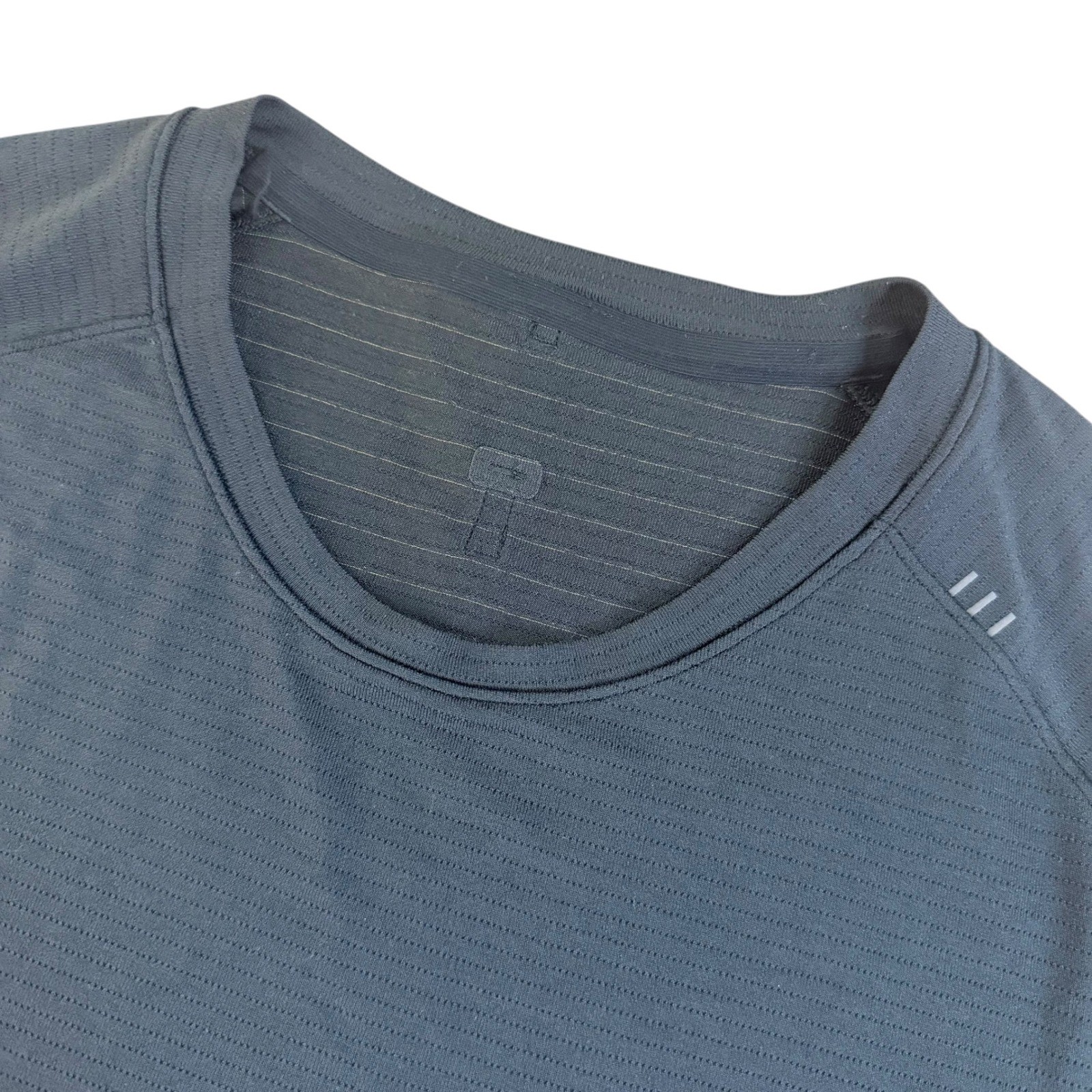 Lululemon License To Train Short Sleeve Shirt Black Crew Training Tee Mens XL