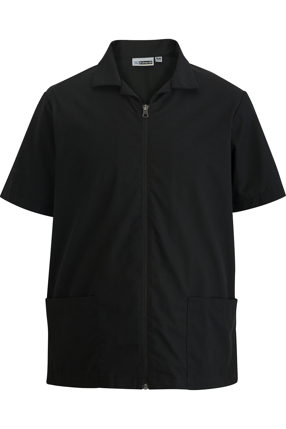 Edwards Garments 4891 Mens Zip Front Service Shirt