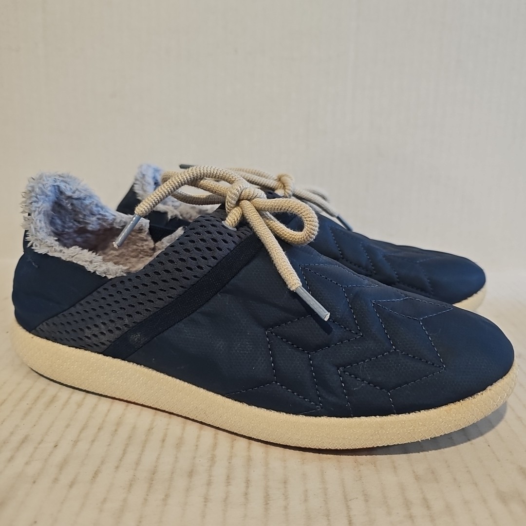 OluKai Mahiki Women\'s Size 11 Blue  Slip On Comfort Wear Shoes Sneakers