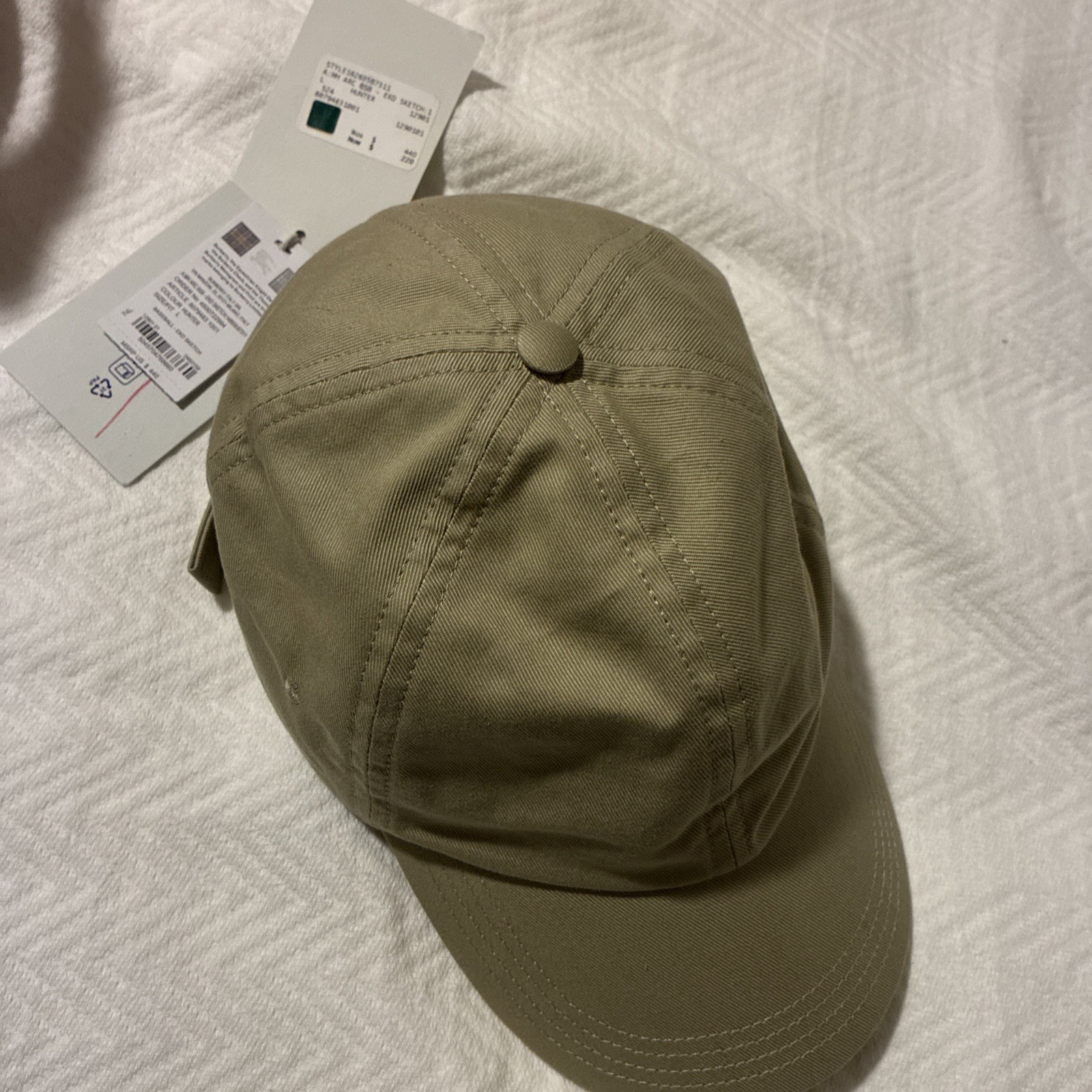 EKD Baseball Cap In Cotton Burberry London Size L  Amber