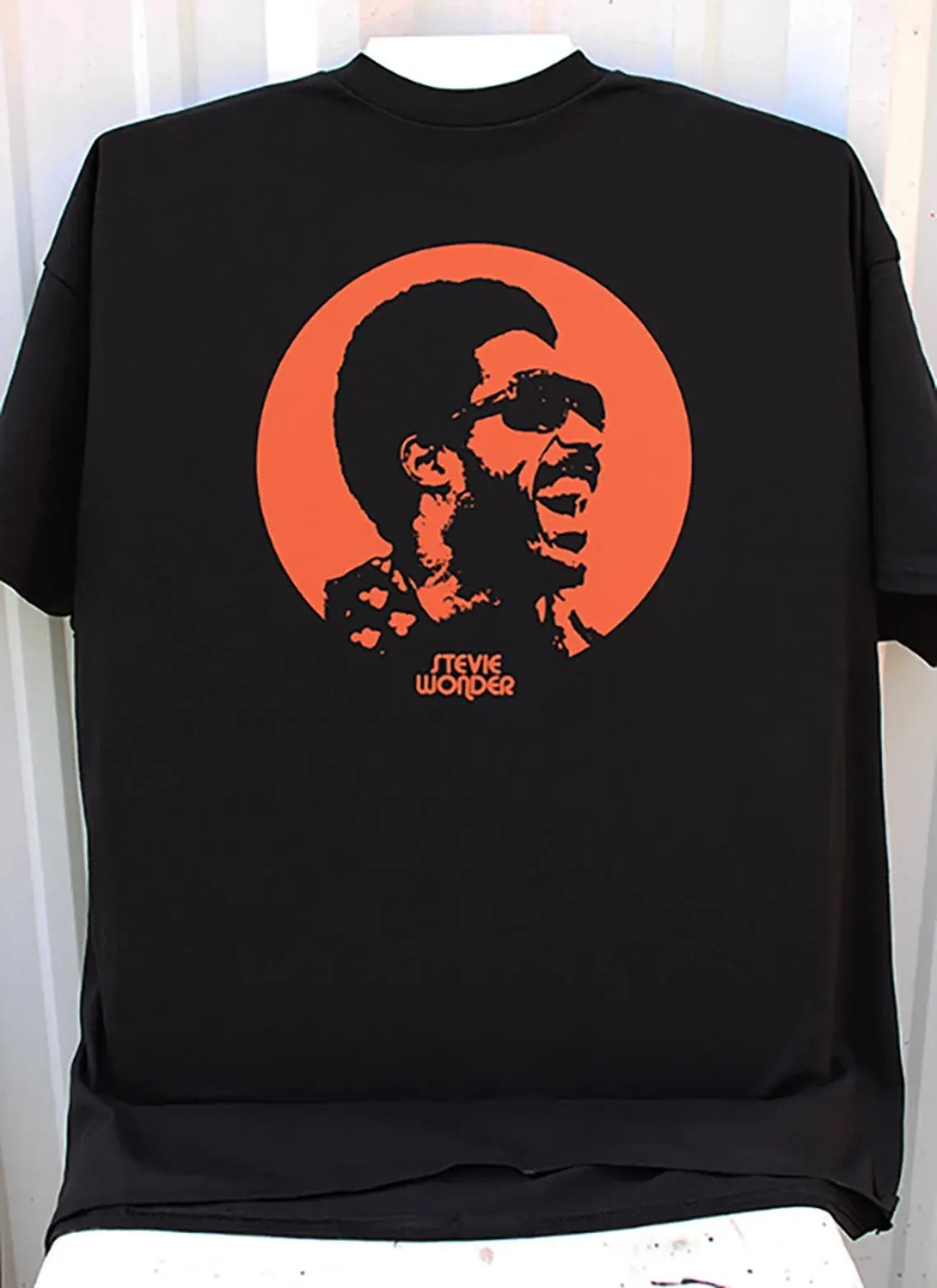 Stevie Wonder key innervisions Black Short Sleeve T Shirt Full Size S-5XL SS174