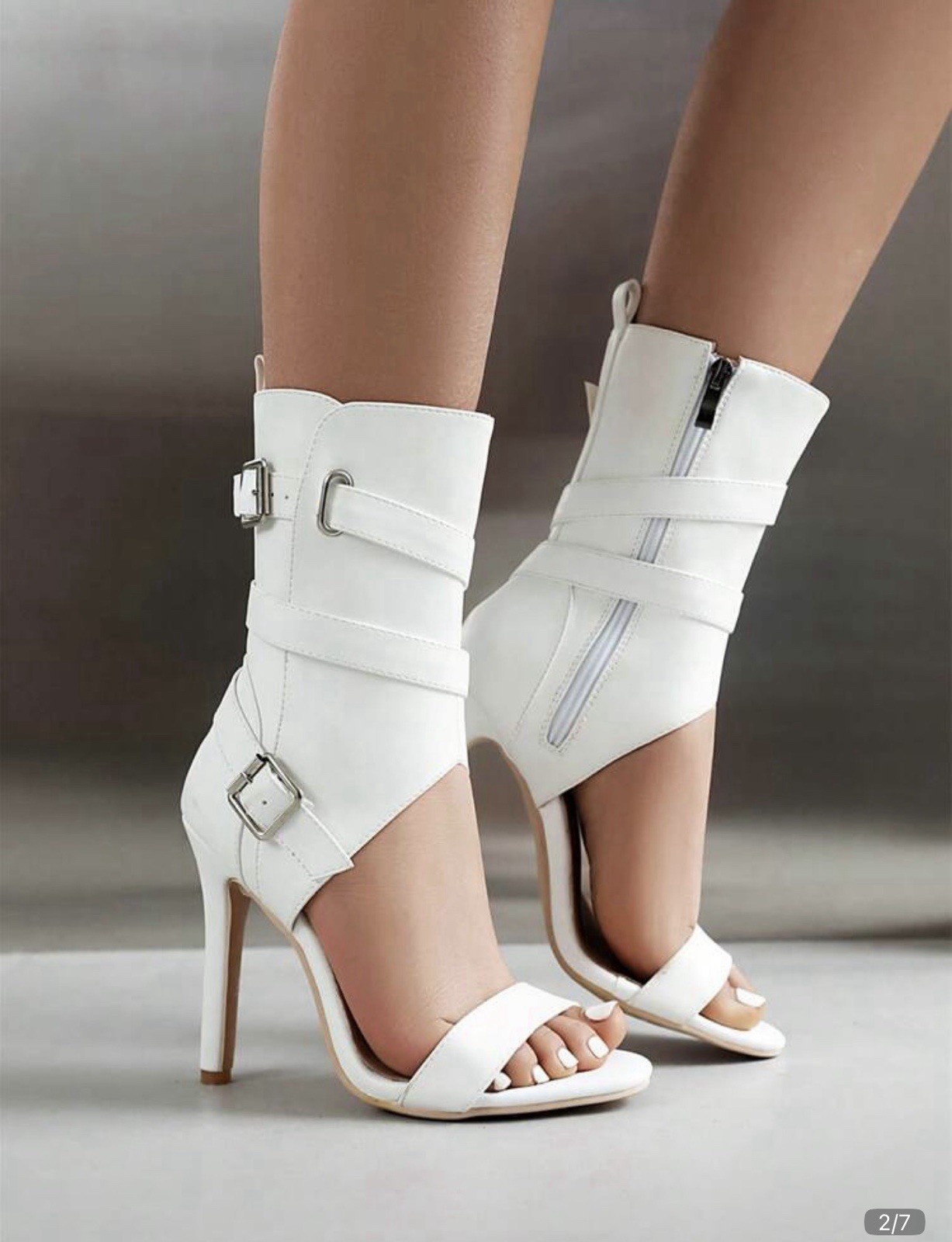 European And American sexy High Heel Sandals Stiletto Peep Toe Summer Boots