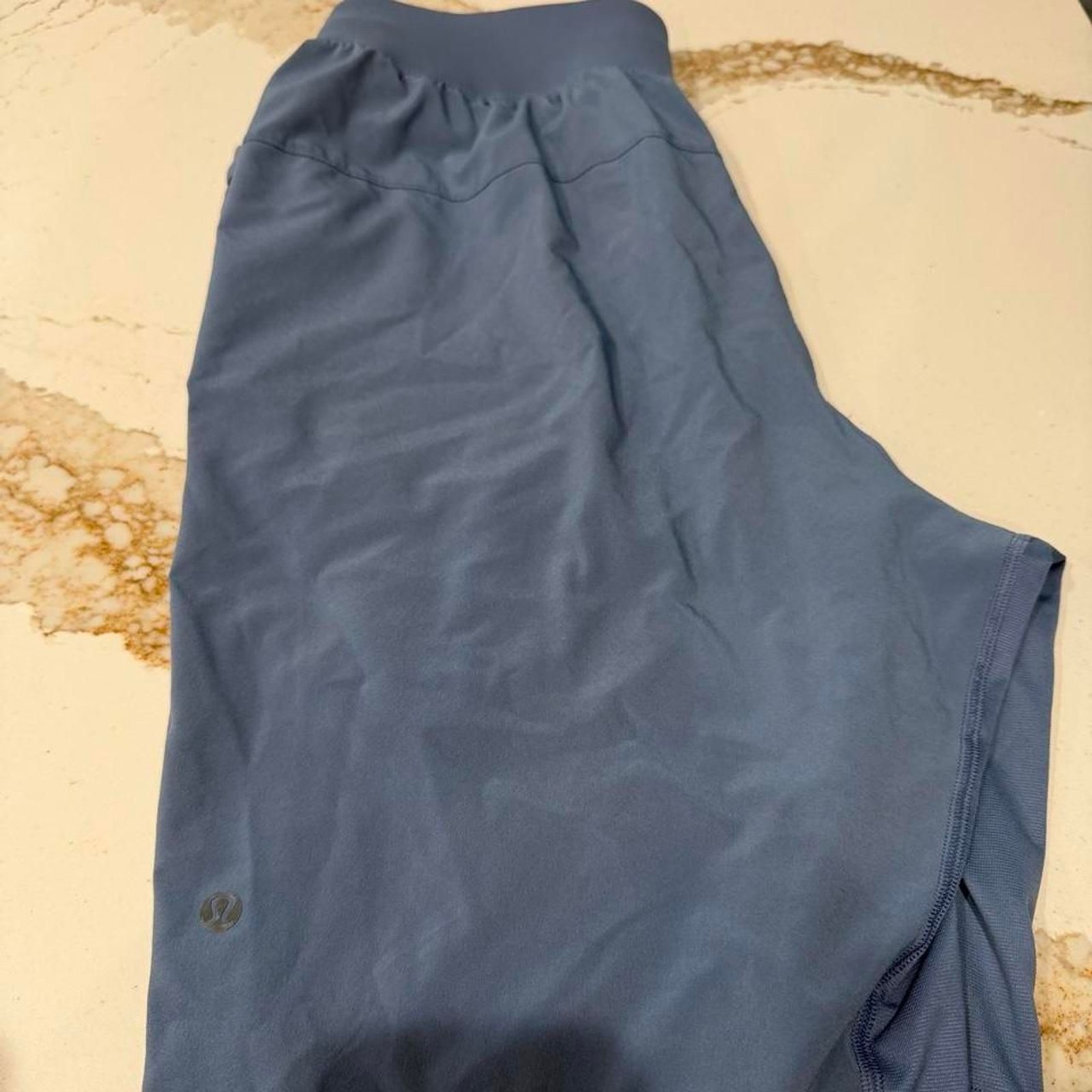 Lululemon Men\'s Blue and Navy Shorts