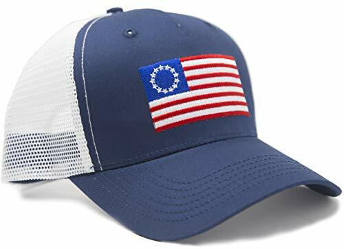 Patriotic Betsy Ross American Flag  Baseball Hat Snapback Trucker Cap One Size