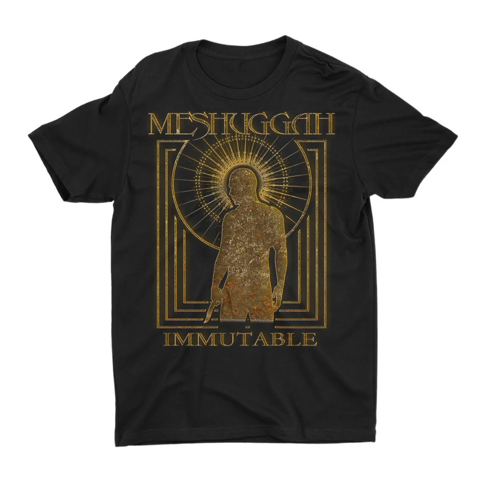 Math Metal Technical Groove Metal Immutable Meshuggah Cotton T Shirt S-5XL