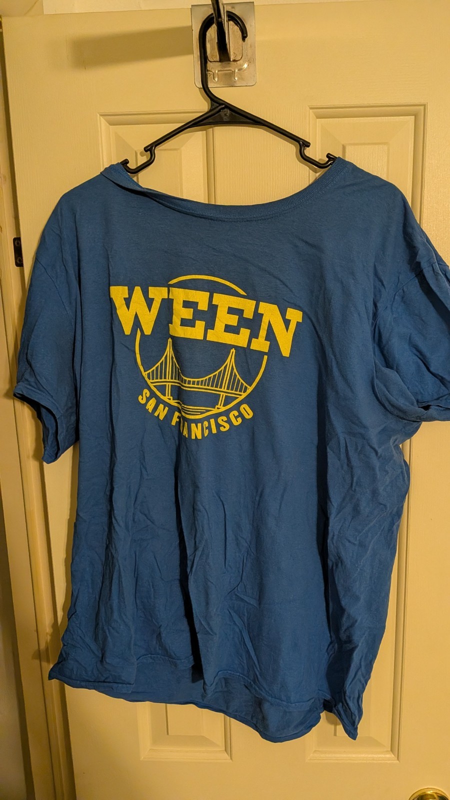 Ween San Francisco Oct 14th & 15th Bill Graham 2016 Official XL tour shirt