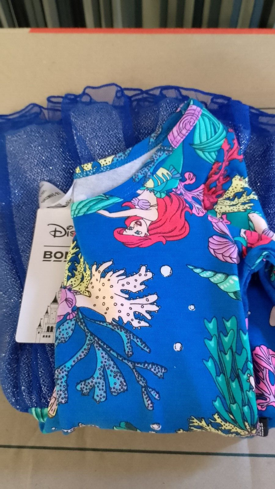 BONDS X DISNEY - The Little Mermaid Ariel Baby Tutu Dress - Size 2 - Brand New