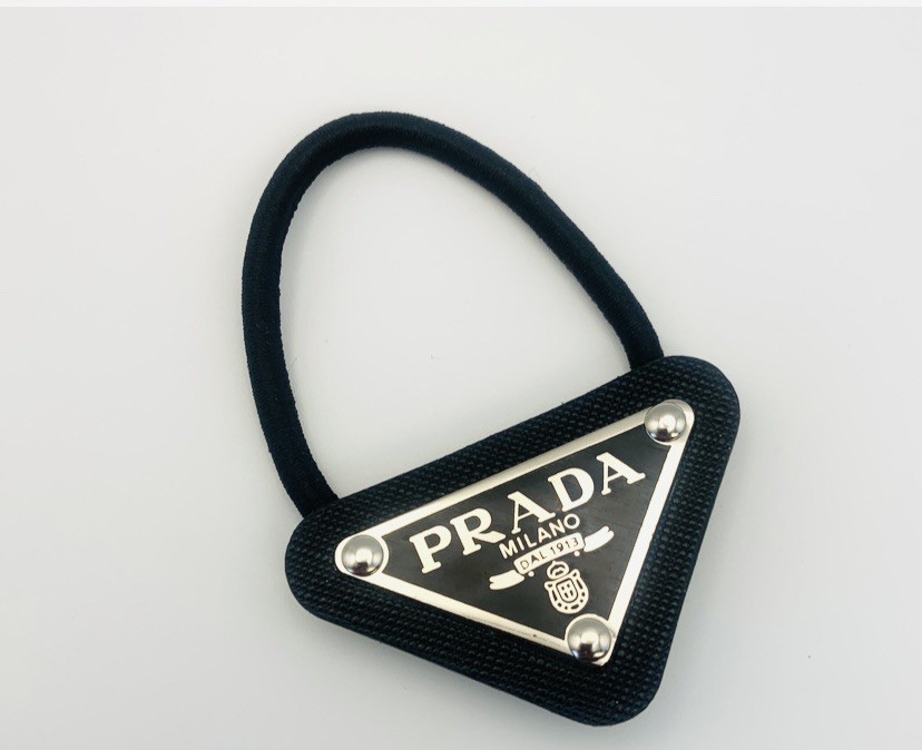 Prada Black Hair Tie