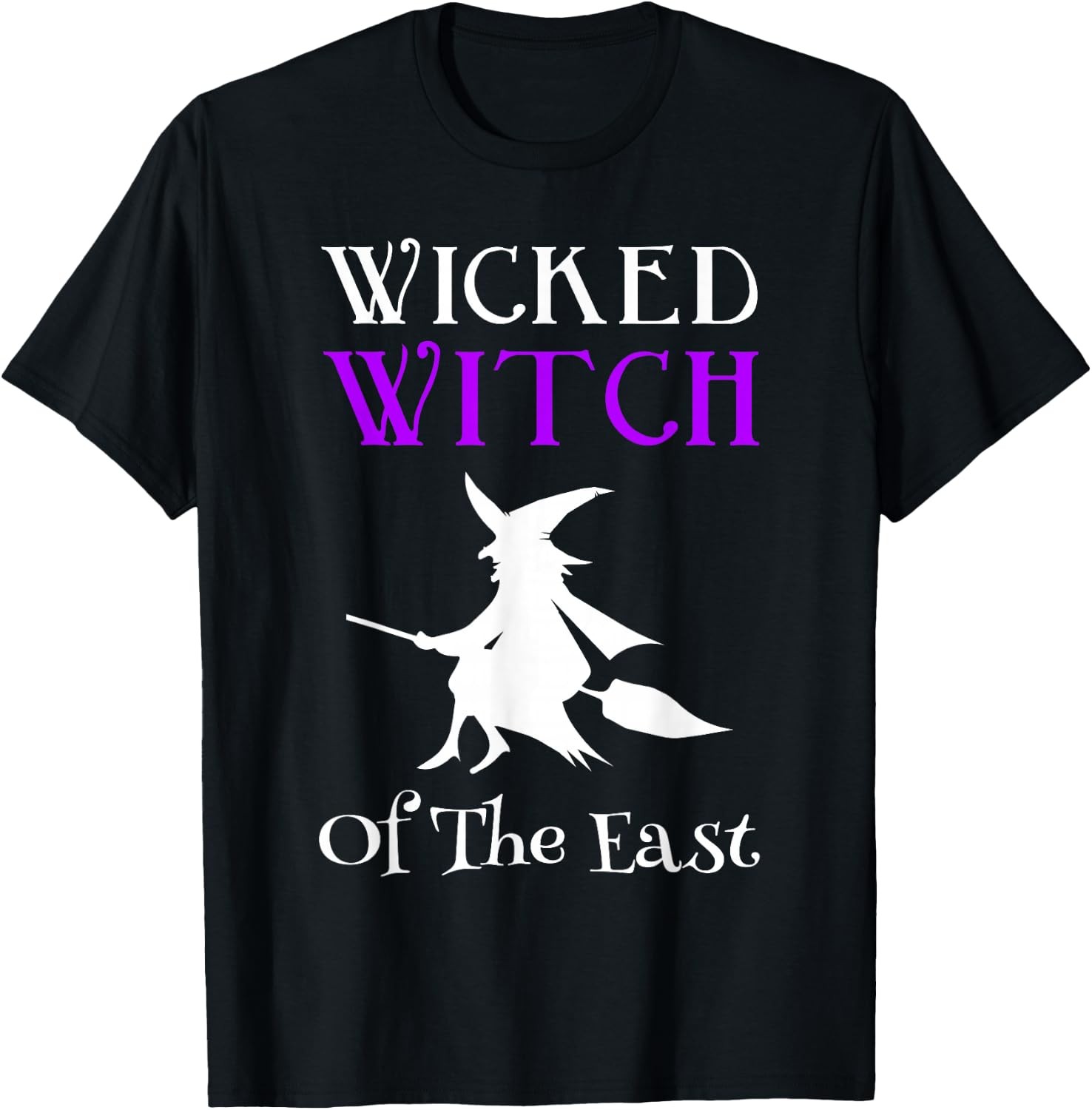 Wicked Witch Of The East Halloween Graphic T-Shirt Unisex Black Trick or Treat