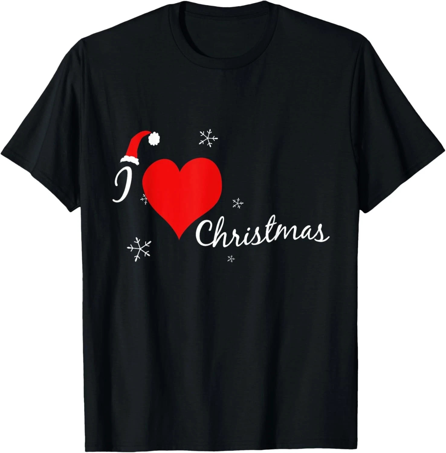 Cute I Love Christmas Gifts Special Christmas Tree Presents T-Shirt Sizes S-5XL