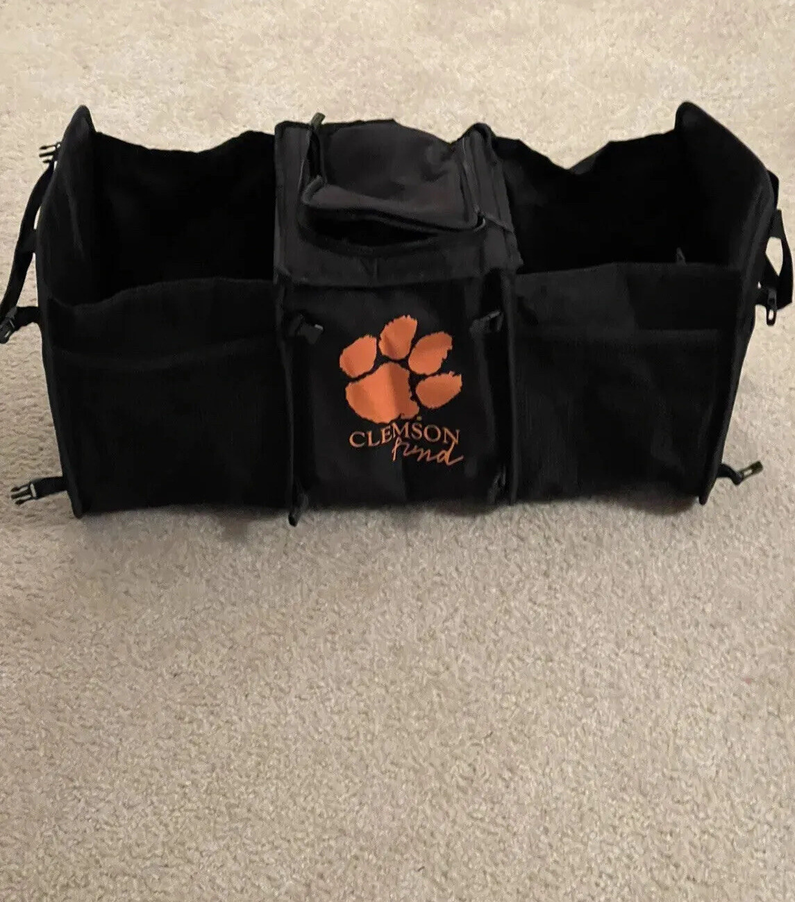 Clemson Tigers Fund Duffle Ball Bag Carry Workout