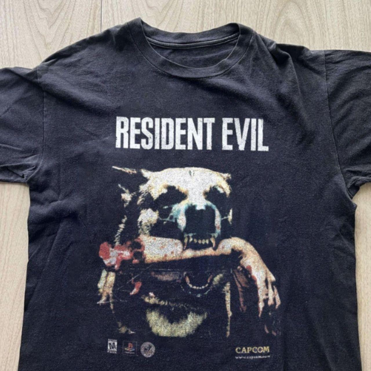 Resident evil dog vintage tshirt_ vintage movie tshirt