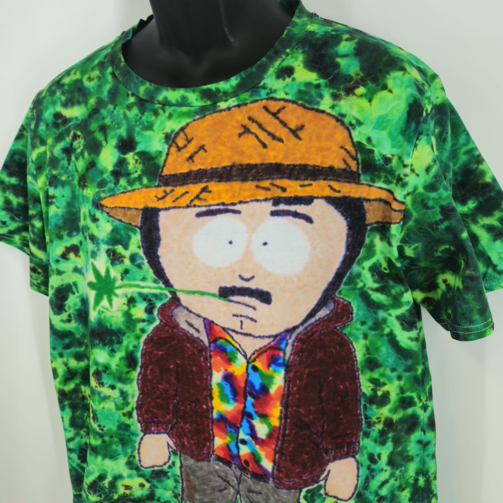 Dyes N Good Vibes Austin Mackereth Mens Large South Park Tie Dye Print 32/96