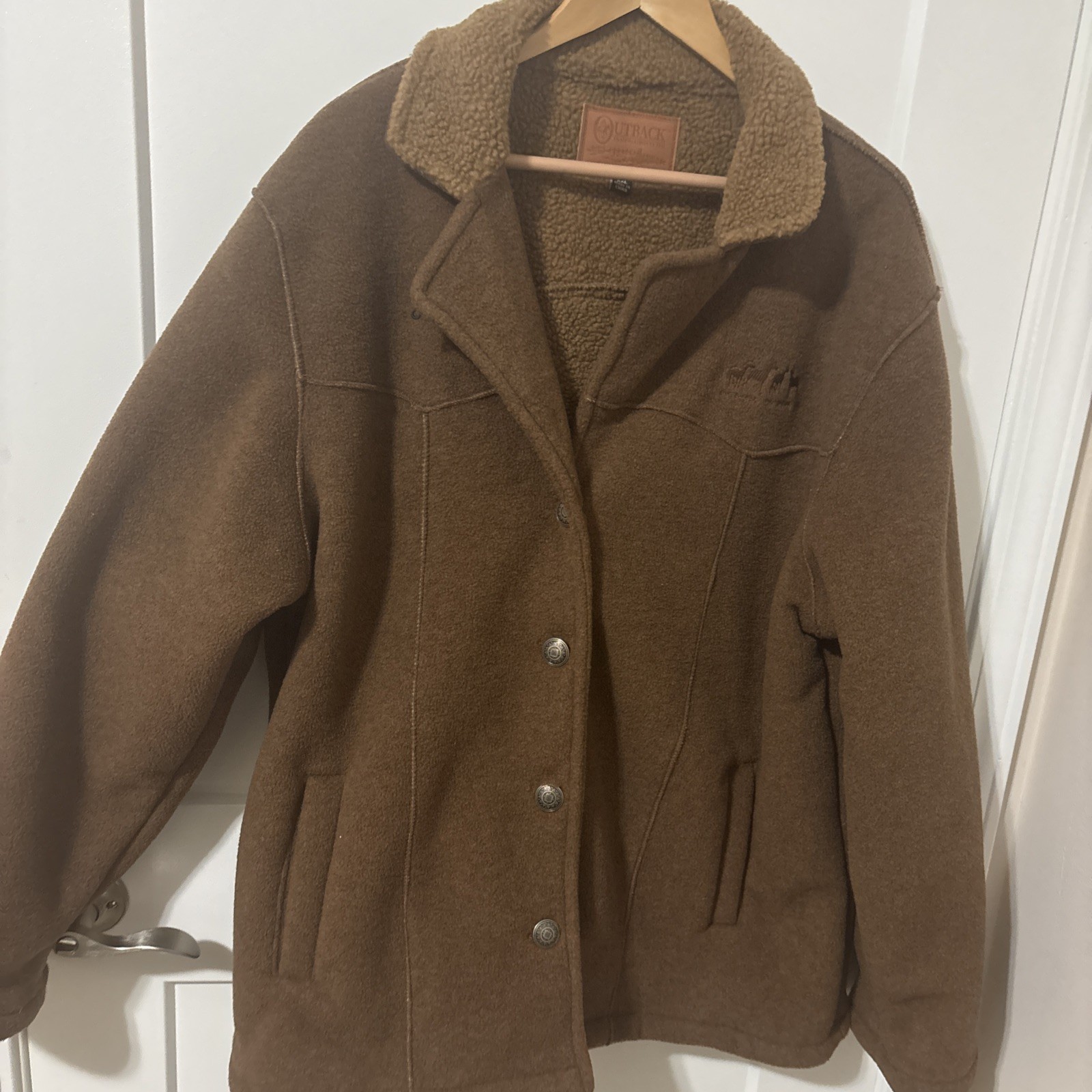 Outback Trading Company Brown \'Alpine\' Jacket Style 4806 Size Small
