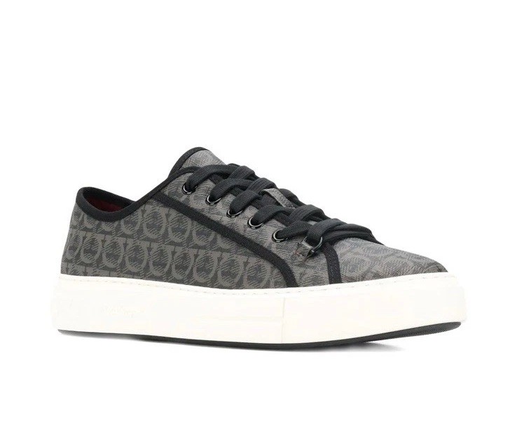 NIB Salvatore Ferragamo ‘Anson’ Gancini Print Sneakers Size 8 $595.00 *Sold Out*
