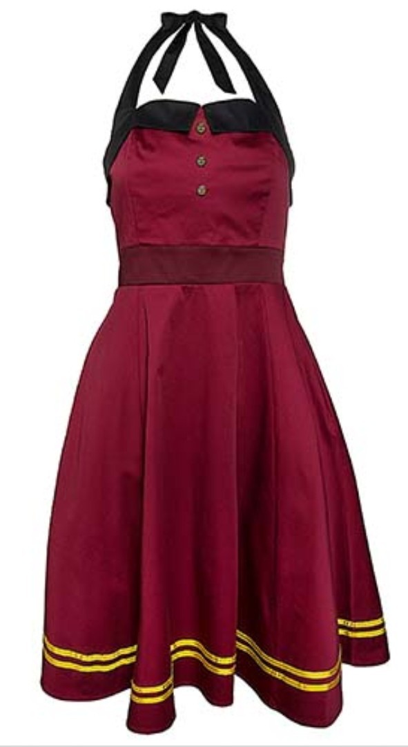 NWT DISNEY PARKS HOLLYWOOD TOWER OF TERROR BELLHOP DRESS SIZES M L XL 1X 2X 3X
