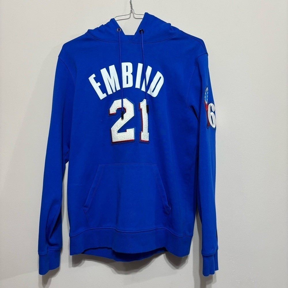 Men\'s Pro Standard Joel Embiid Royal Philadelphia 76ers Player Pullover Hoodie
