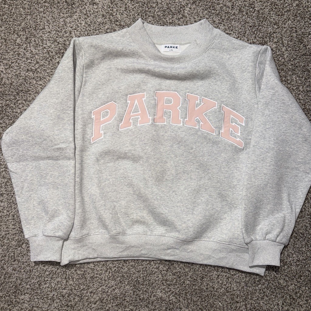 Parke Women\'s Sweatshirt Set Light Grey, Size L-XL