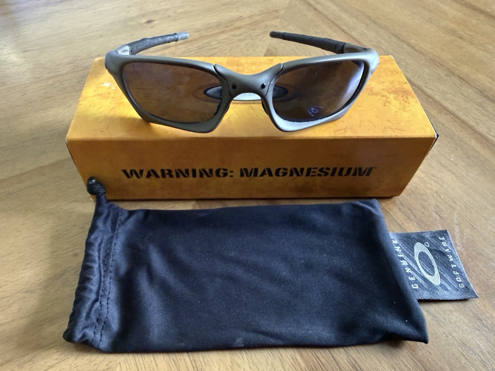 Oakley Rare Mag Switch Titanium Ice Vintage Authentic 2002 Magnesium