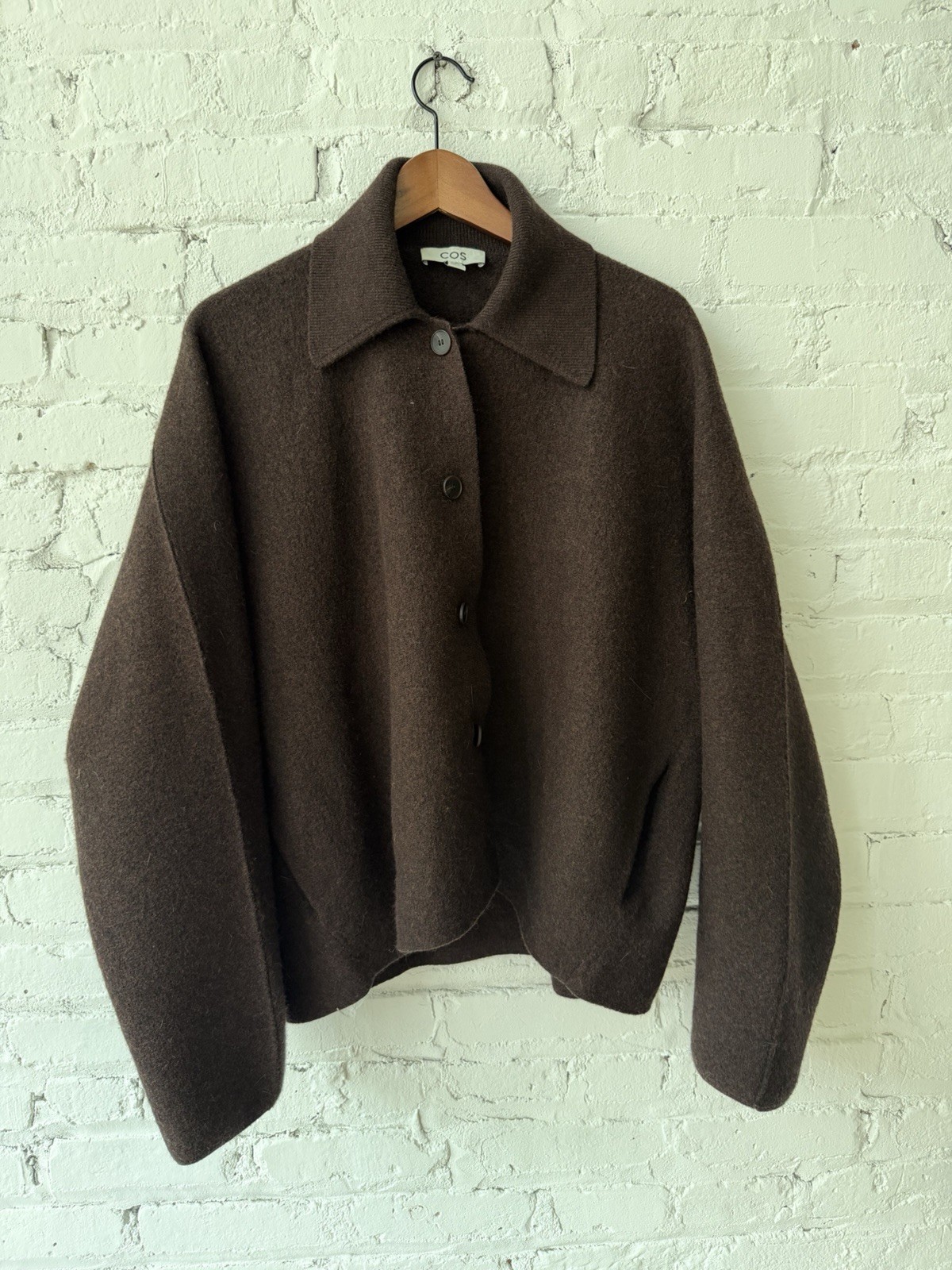 COS 100% wool Jacket, Size Medium