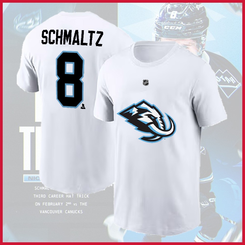 ❤️‍🔥 HOT DEAL Nick Schmaltz #8 Utah Hockey Team Name & Number Gift For Fan