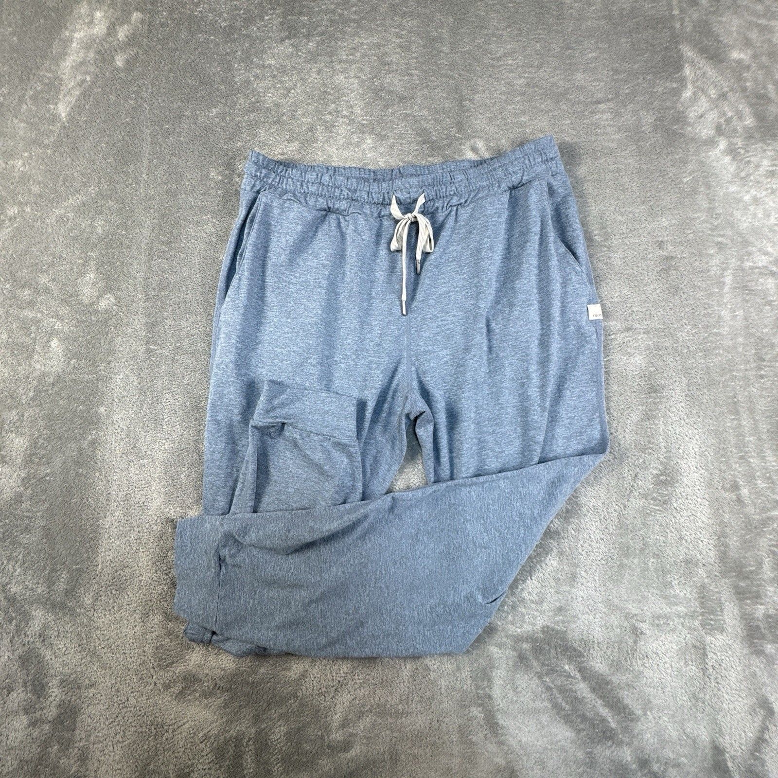 Vuori Performance Jogger Womens M Blue DreamKnit Drawstring Sweatpants