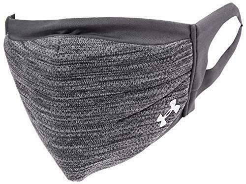 Under Armour Adult Sports Mask Pitch Gray/Silver Chrome - Small/Medium