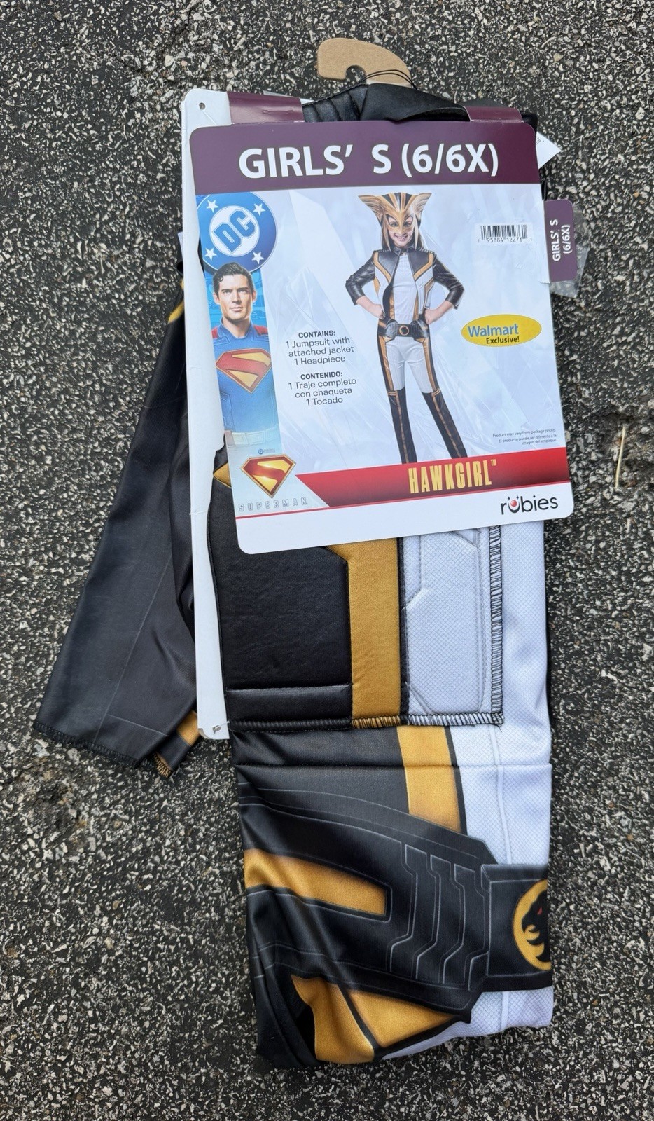 Rubie’s DC hawkgirl costume size 6/6x nwt