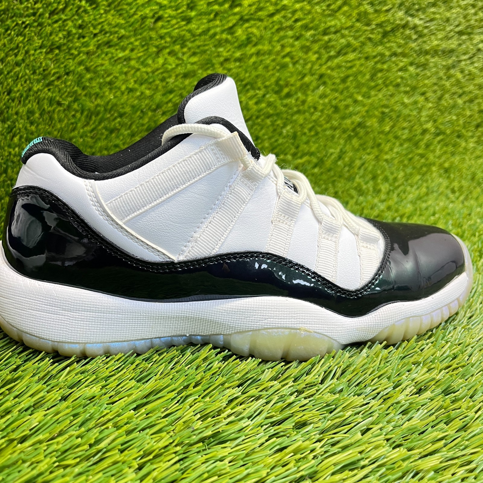 Nike Air Jordan 11 Retro Low Boys Size 6Y Black White Athletic Shoes Sneakers