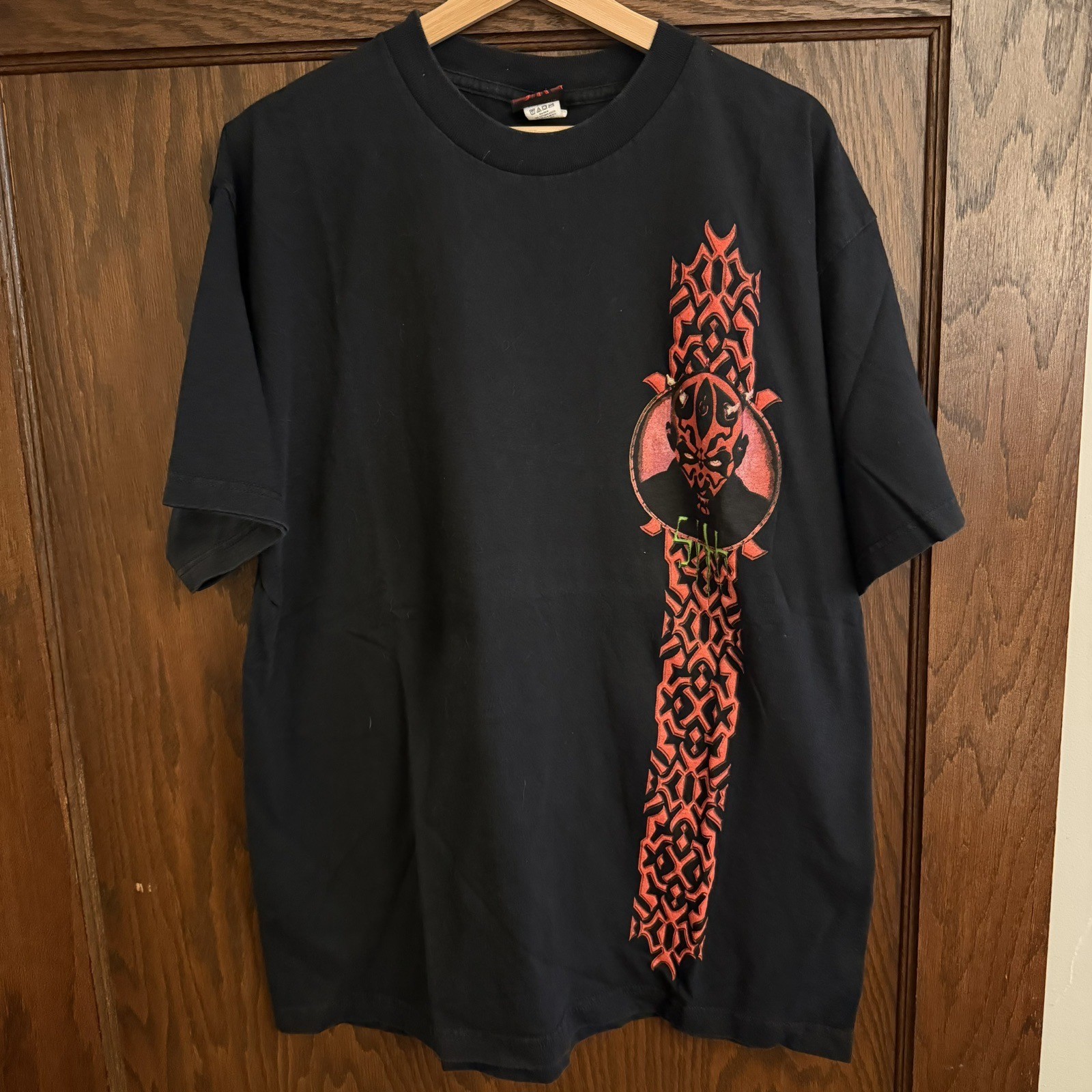 Vintage Star Wars Tee Darth Maul Sith Shirt The Phantom Menace XL