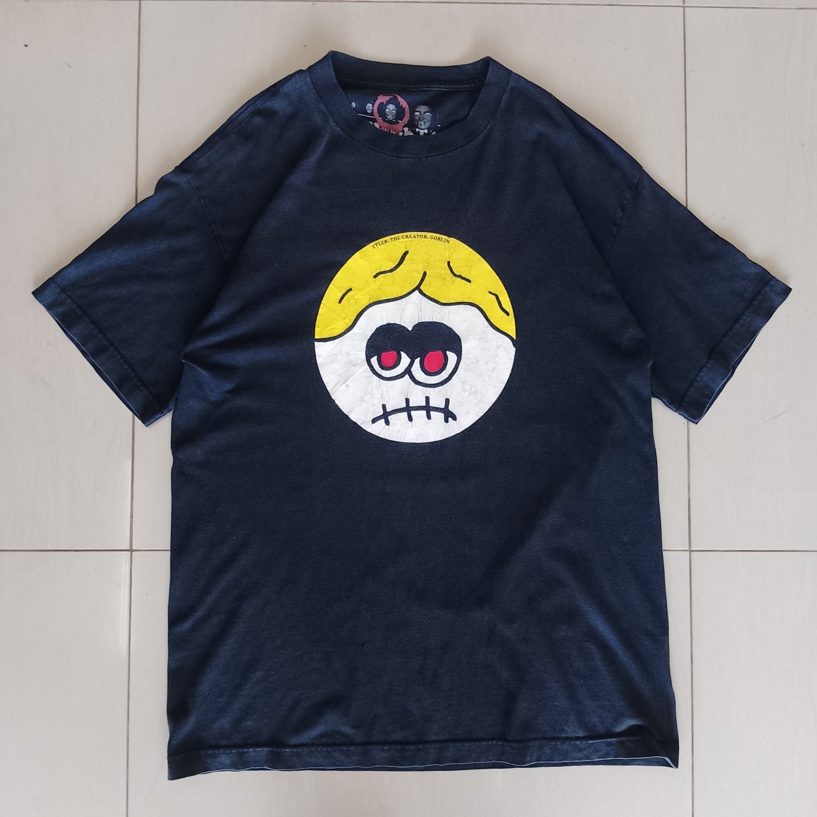 Odd Future (OFWGKTA) 2011 Tyler The Creator Goblin T-Shirt Distressed Black L