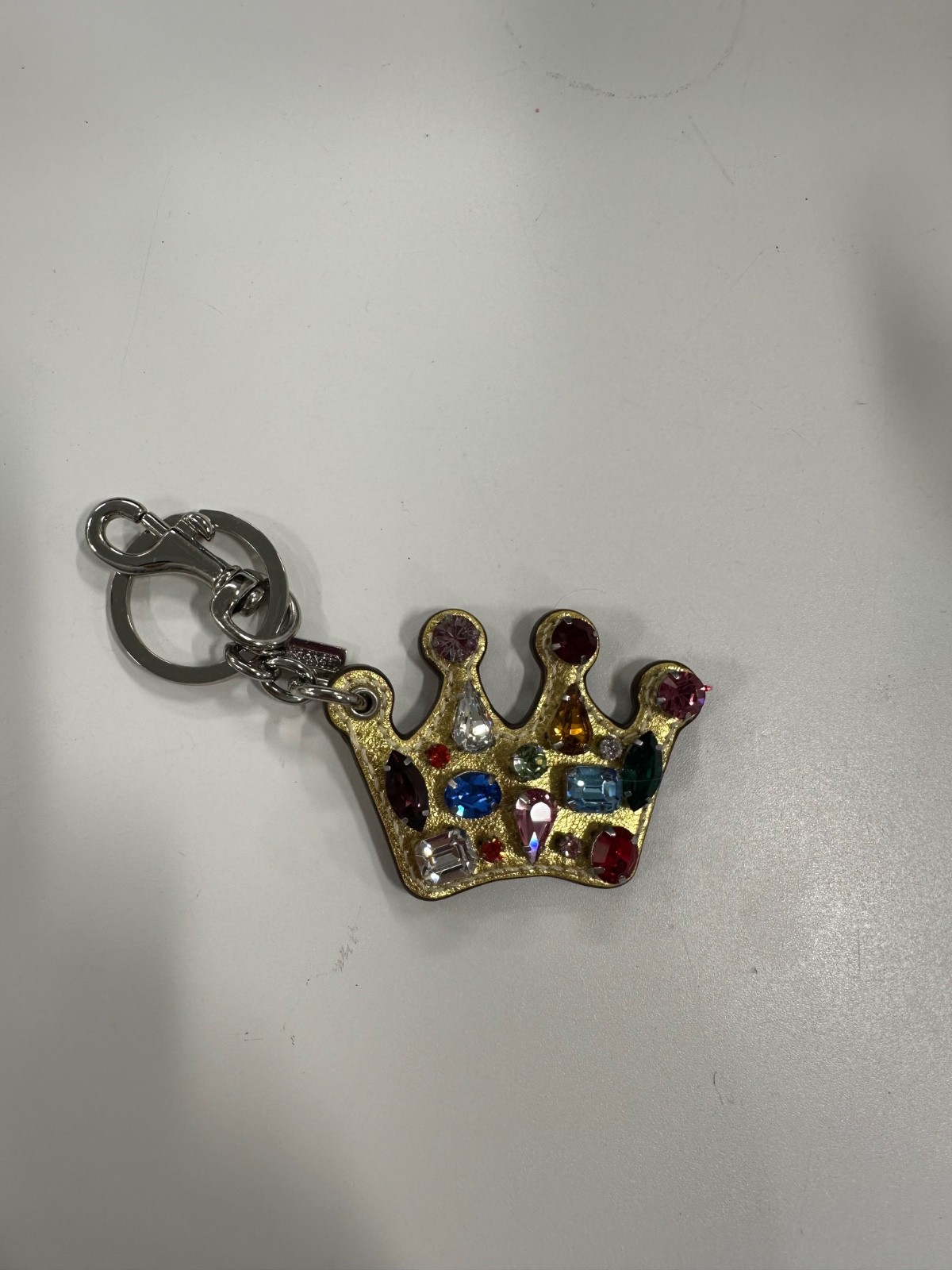 Rare coach bejeweled charm