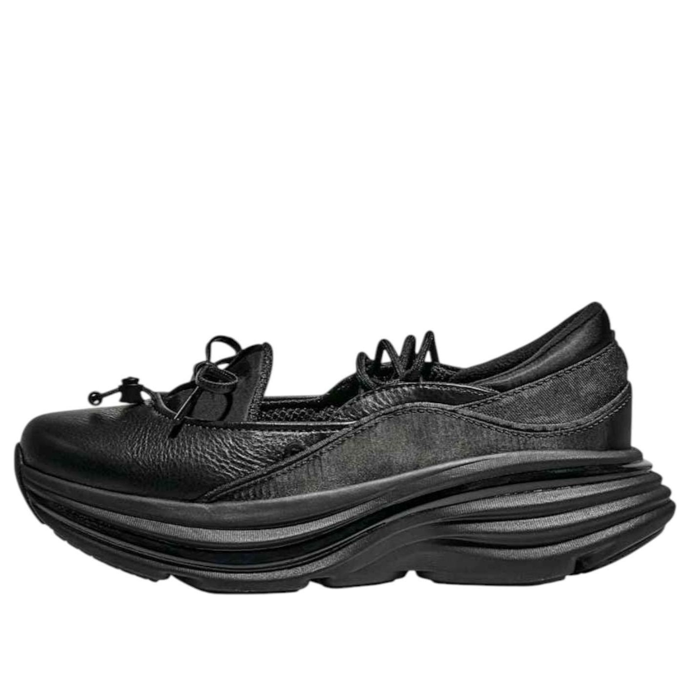 Hoka One One Bondi Mary Jane Black 1171546-BBLC Men\'s Sizes
