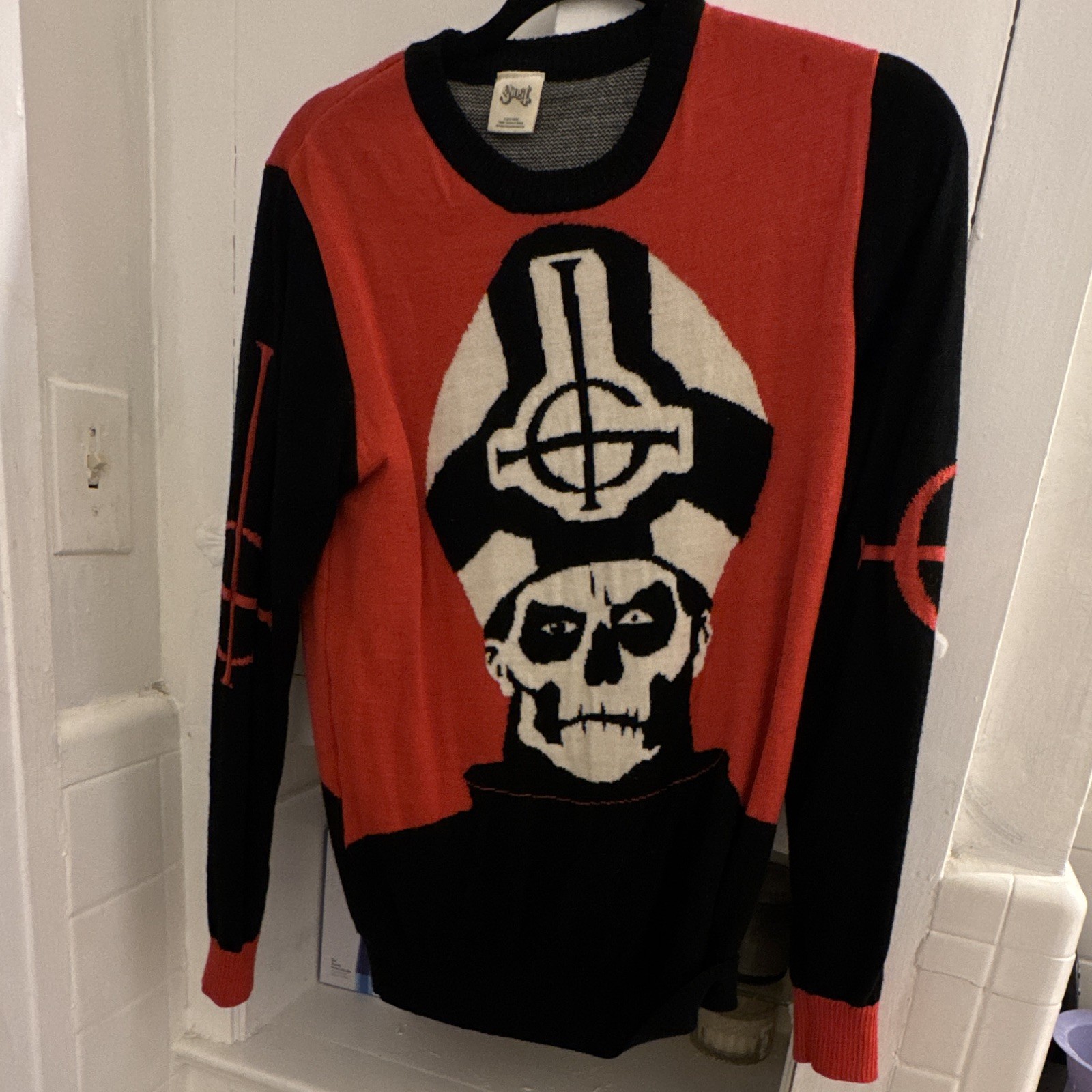 RARE 2014 GHOST B.C Papa Emeritus II Sweater Size Small