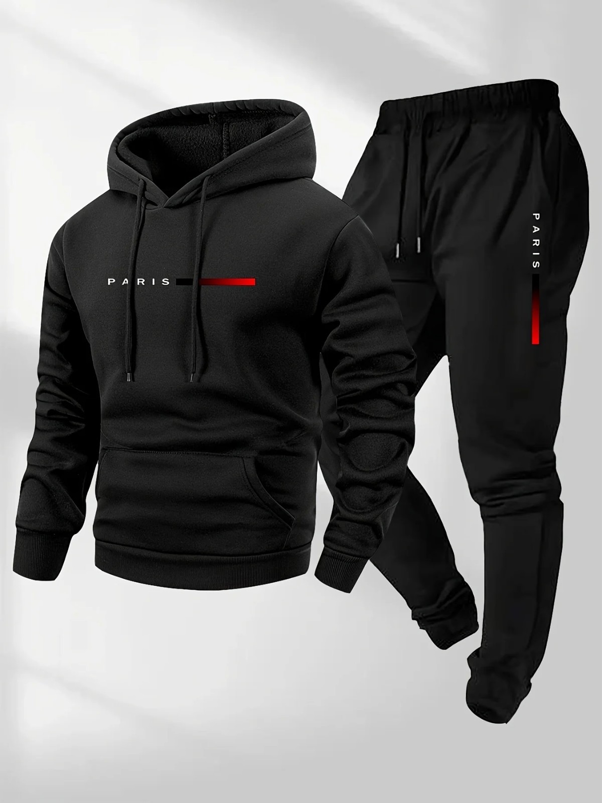 2025 Men\'s Autumn Winter sportswear set Men\'s hooded sweatshirt long pants set