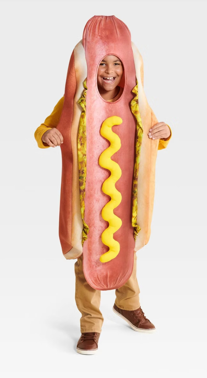 Adult and Kids Hot Dog HOTDOG Costume One Size Hyde & EEK  NEW