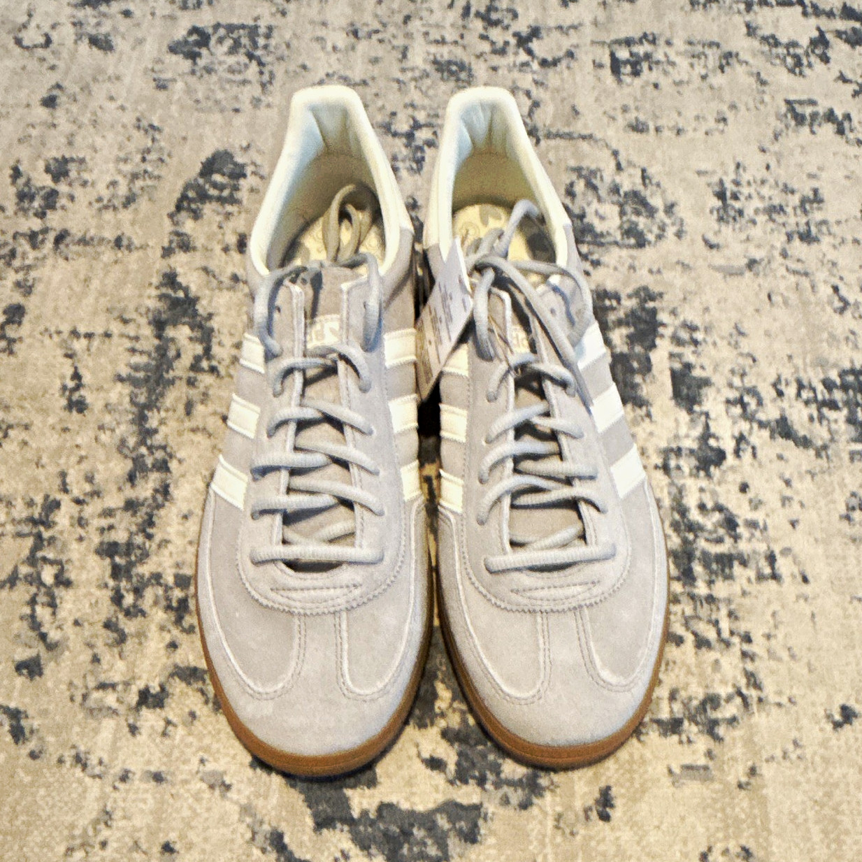 adidas Handball Spezial Men’s 12 Suede Low Top Grey/Cream IF7086