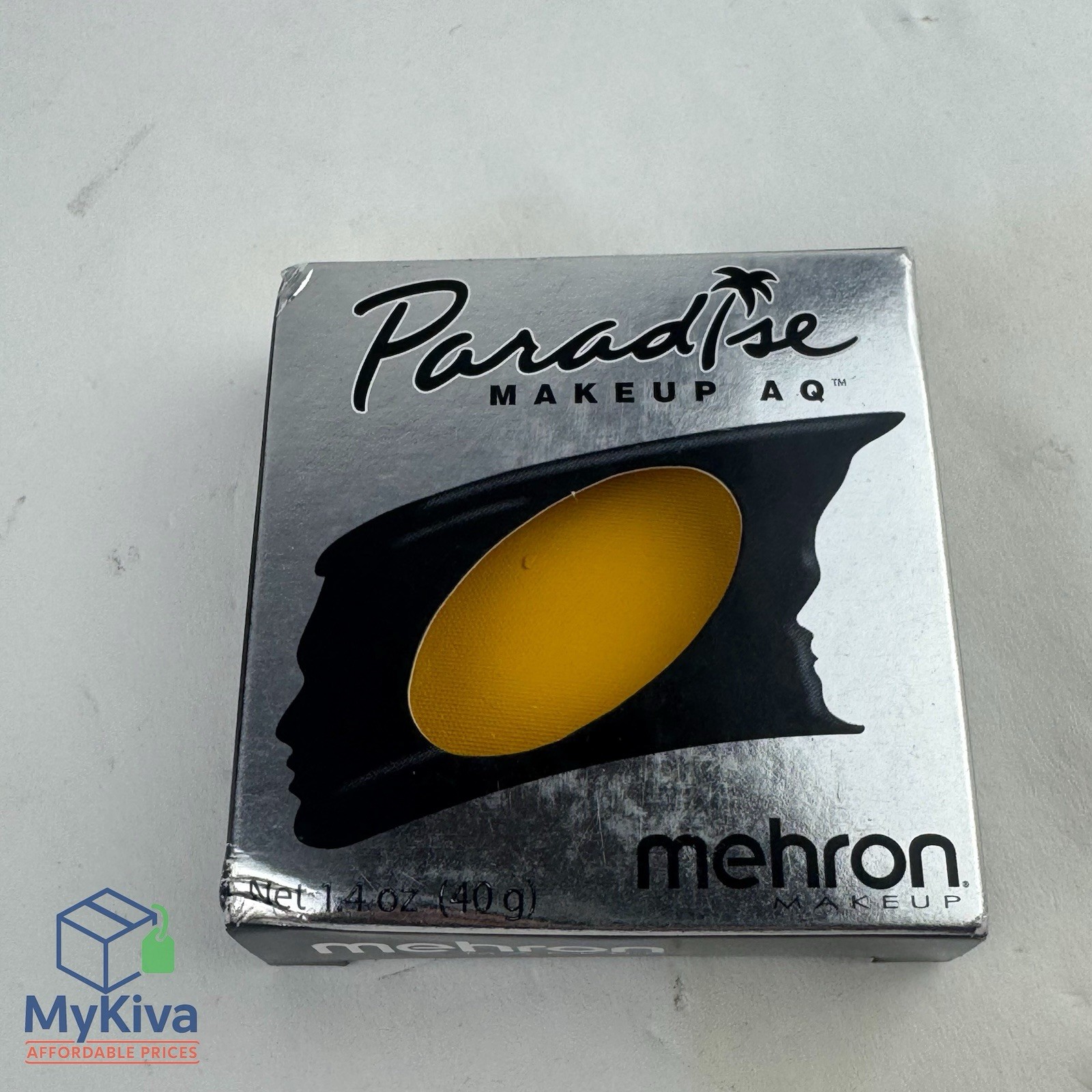Mehron Paradise Makeup AQ Body and Face Paint Yellow Mehron Makeup New