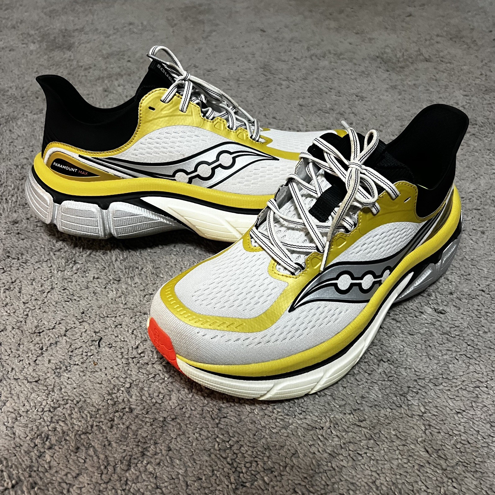 Saucony Men\'s Paramount Max Gold Size 11